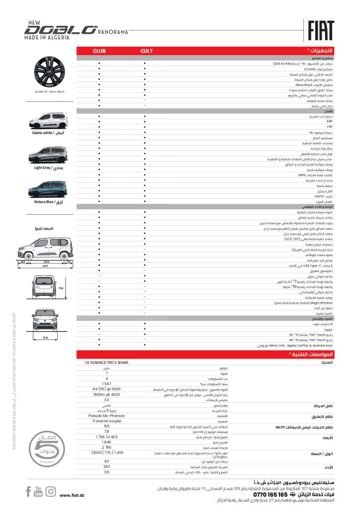 المواصفات-التقنية-لفيات-دوبلو-بانوراما--725x1024 سعر ومواصفات النسخة الجديدة من فيات دوبلو بانوراما